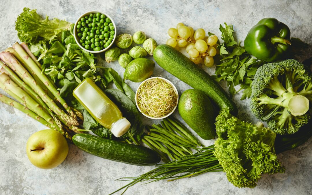 Légumes verts antioxydant